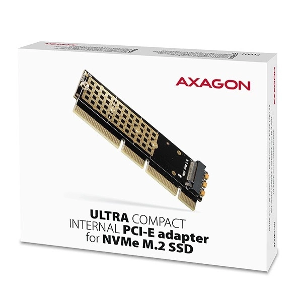 Adapter belső PCIe x16/x8/x4, M.2 NVMe M-key 1U