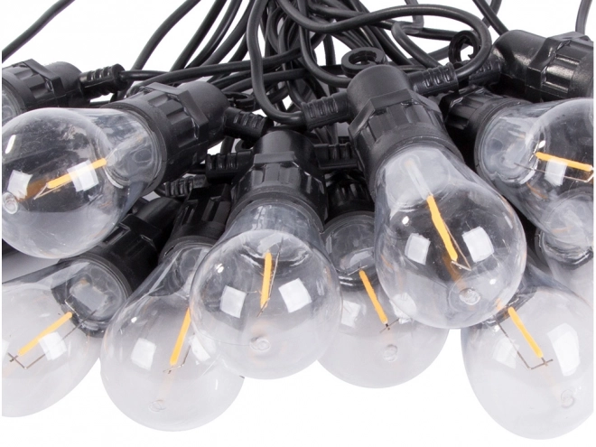 Kerti fényfüzér 20 LED izzóval
