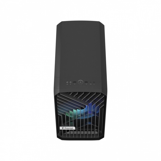 Torrent Nano RGB számítógépház fekete TG Light tintával