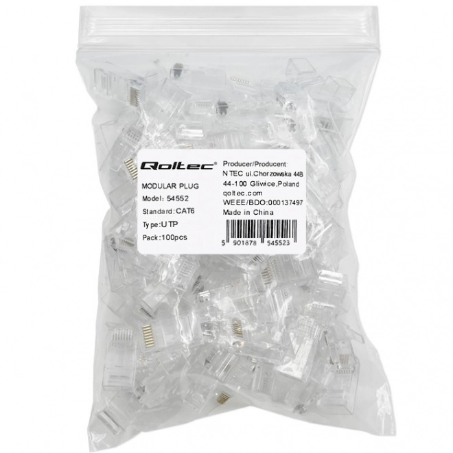 Magas minőségű RJ45 csatlakozó szett CAT6