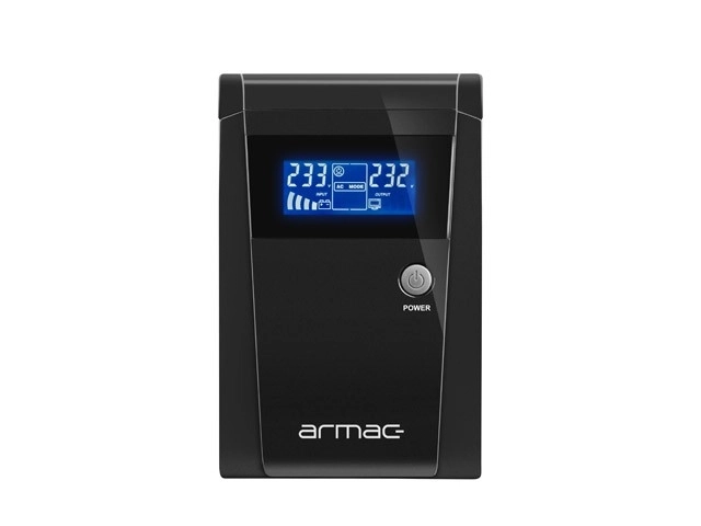 Armac irodai szünetmentes tápegység LCD kijelzővel