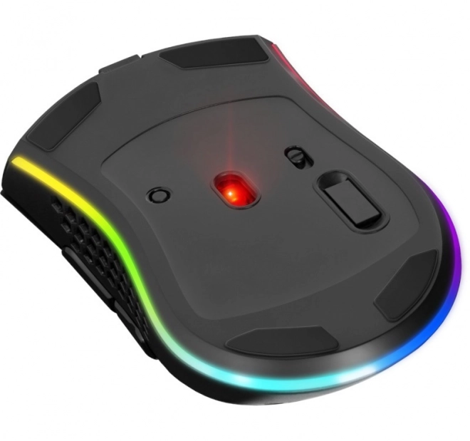 Vezeték nélküli gamer egér RGB világítással