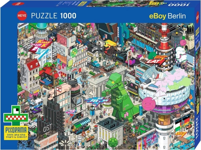 Heye puzzle pixorama: berlini keresés 1000 darabos