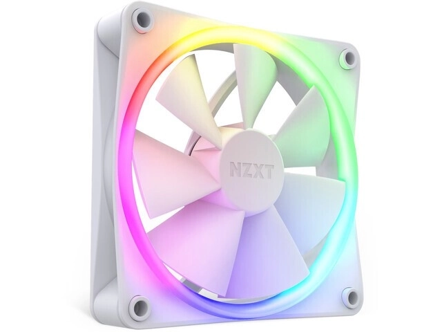 120mm RGB fehér ventilátor