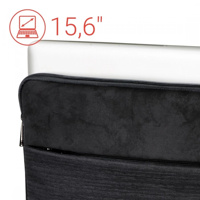 Szürke laptop tok 15,6 hüvelykes