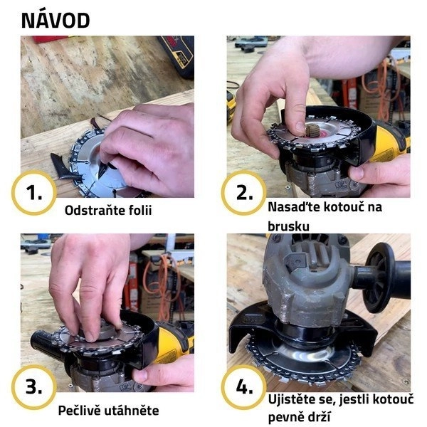 125 mm körkéses fűrésztárcsa – 115 mm