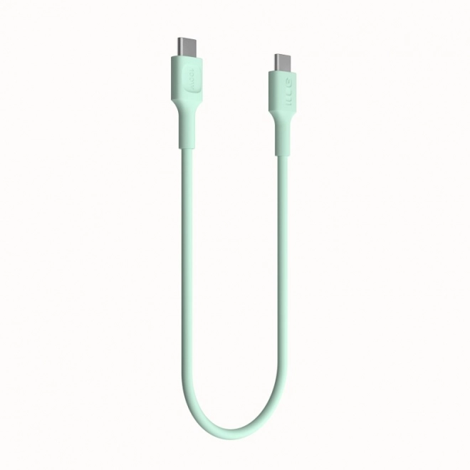 Zöld szilikon PowerFlex 100W USB-C-USB-C kábel