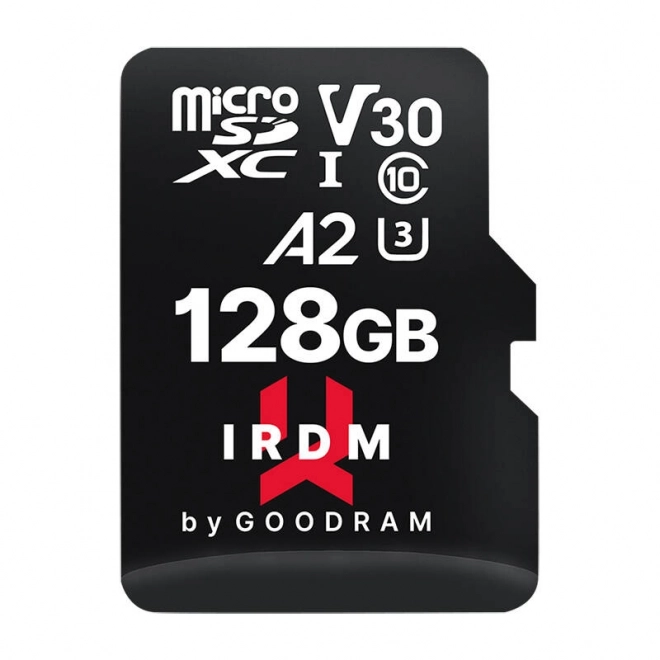 Goodram 128GB microsd memóriakártya adapterrel