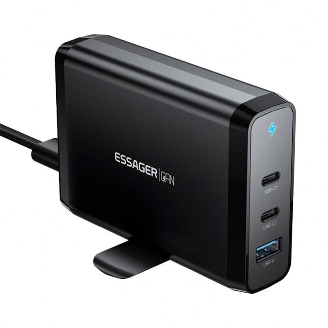 Essager töltőállomás 2xUSB-C 1xUSB-A 140W