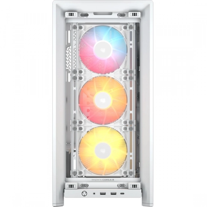 Moduláris számítógépház FRAME 4000D RS ARGB fehér Mid Tower ATX