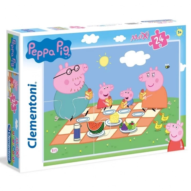 Clementoni Peppa malac maxi puzzle 24 darabos