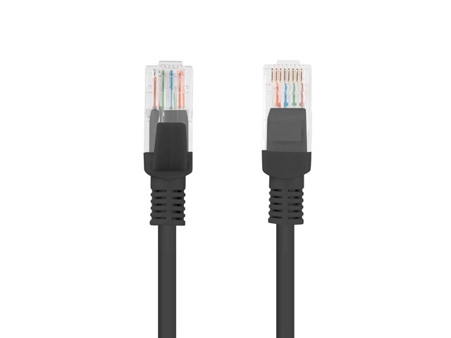 Patchcord UTP fekete 3 méter