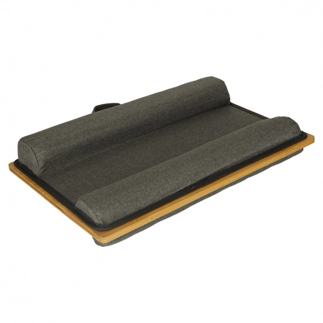 Fa laptoptartó asztal