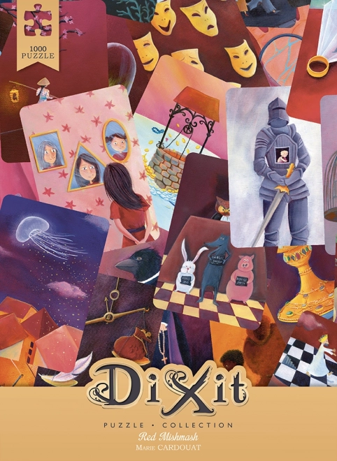 Puzzle Dixit: Piros MishMash 1000 darabos