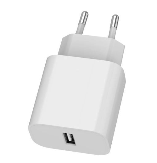 Univerzális USB töltő, 2,4 A fehér