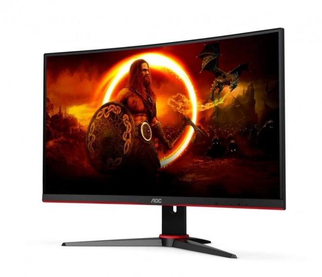 27 hüvelykes ívelt VA monitor 165Hz HDMI-vel és DP-vel