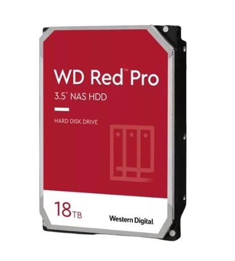 WD Red Pro 18TB 3.5 colos merevlemez