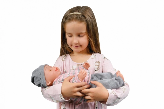 Natalia baba babázás közben sírós 43 cm