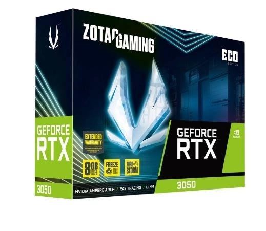 Zotac Gaming Geforce RTX 3050 ECO grafikus kártya