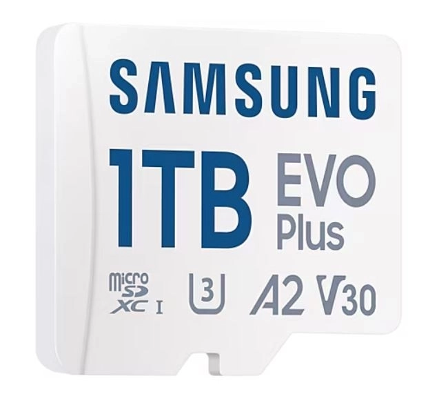 MicroSD kártya EVO Plus adapterrel