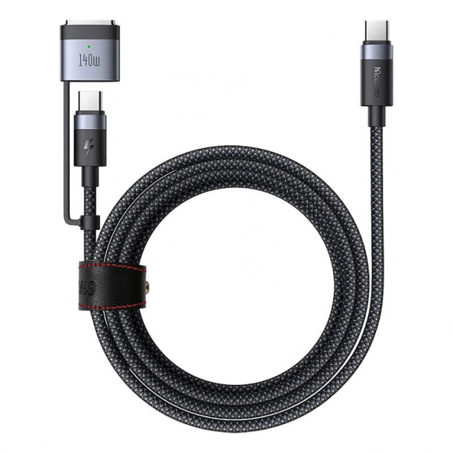 Usb-c és Magsafe 3 kábel 2 az 1-ben - 2m fekete