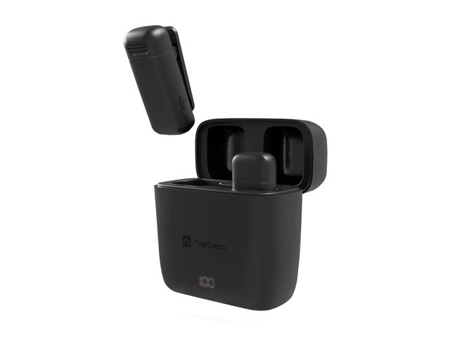 Natec Hopper vezeték nélküli nyakkendőmikrofon USB-C