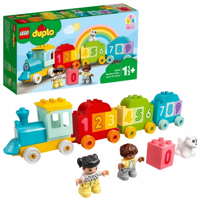 Számvonat - Számolástanulás a LEGO DUPLO-val