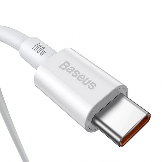 baseus superior series gyors töltő kábel usb-c - usb-c, 2m, fehér