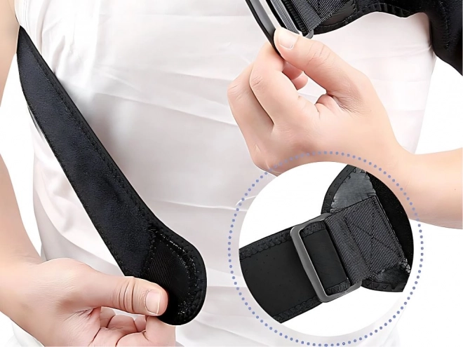 Vállrögzítő fűtéssel, USB csatlakozással