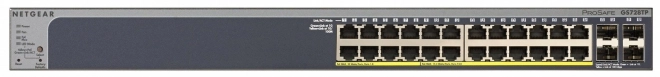 Netgear GS728TP intelligens PoE hálózati switch