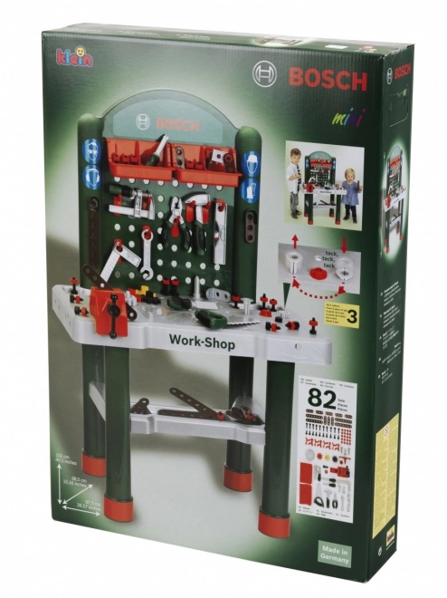 Bosch gyerekműhely 82 darabos készlet