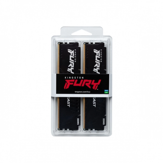 Fury Beast fekete DDR5 32GB memóriamodul