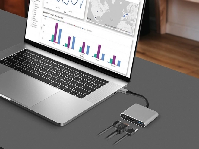 Multiport adapter Tracer A-1 USB-C HDMI 4K
