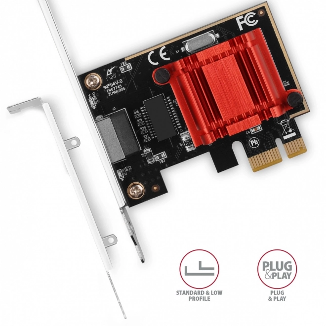 Axagon PCIe Gigabit Ethernet hálózati kártya