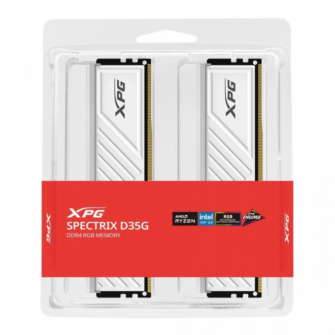 XPG Spectrix D35G 32GB DDR4 3600 RGB memória fehér