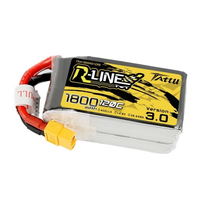 Tattu r-line drón akkumulátor 1800mAh 14,8V 120C