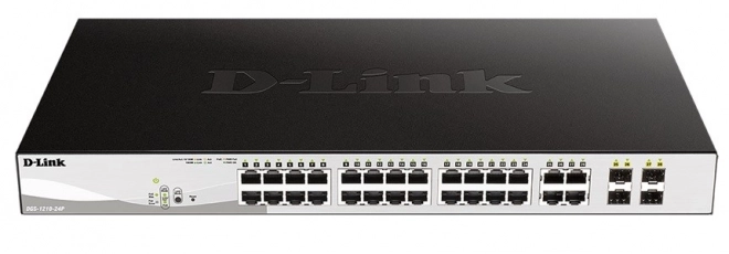 D-Link DGS-1210-24P okos switch 24 portos PoE 4 SFP