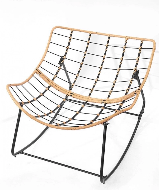 Modern skandináv szürke hintaszék Cocoon