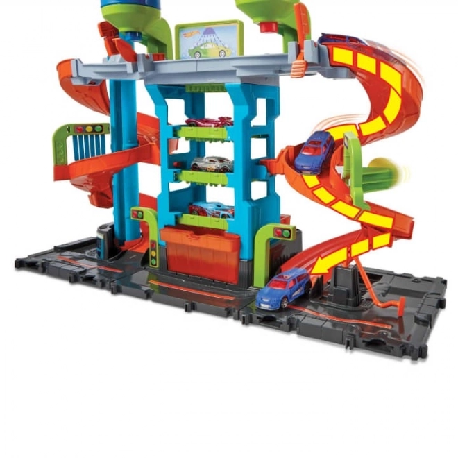 Hot Wheels Városi Mega Autómosó
