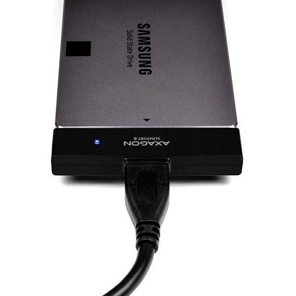 Kompakt Axagon USB 3.0 - SATA 6G Adapter SSD/HDD csatlakozáshoz