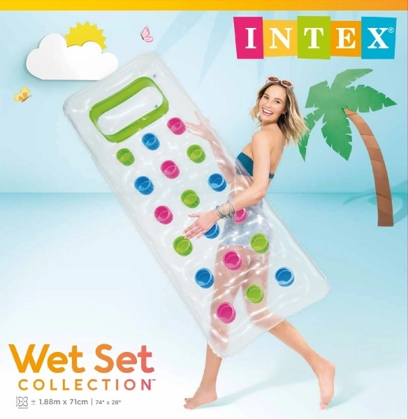 Felfújható tengerparti matrac 188x89 cm Intex