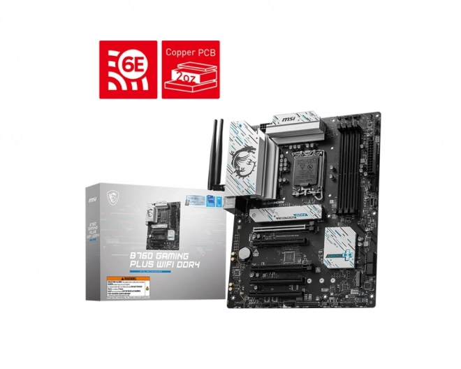 B760 gaming plus alaplap WiFi-vel