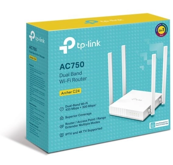 Kompakt Router AC750 Archer C24