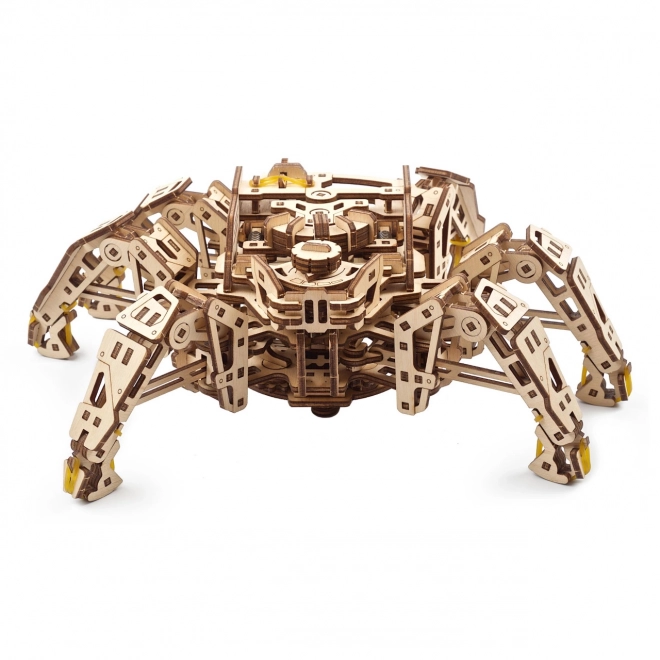 Ugears 3D fa mechanikus puzzle hatlábú felderítő