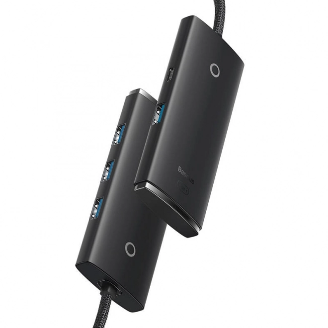 Baseus lite usb-c hub 4 porttal - fekete