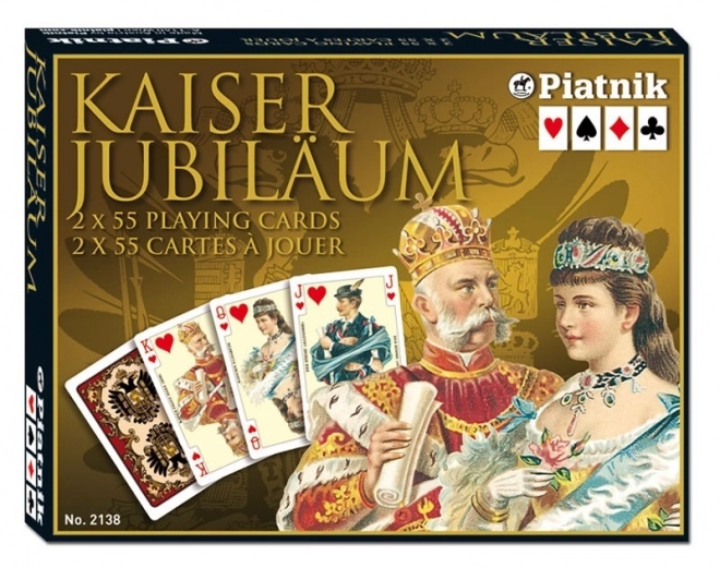 Luxus játék kártyák Kaiser Jubiläum