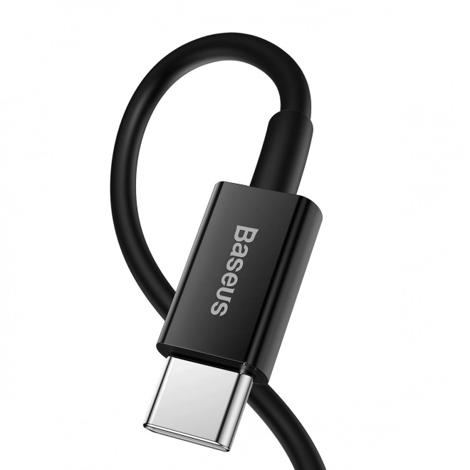 Baseus Superior usb-C kábel iPhone-hoz 20W PD 1m fekete