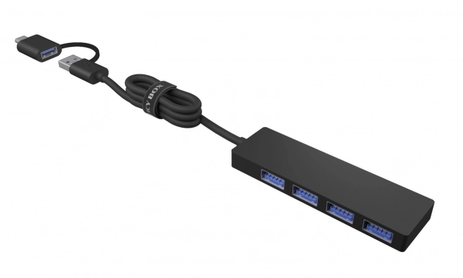 4-portos USB hub Type-C és Type-A