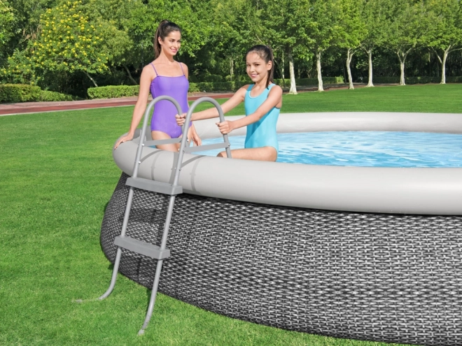 Bestway fém medence létra 84 cm magas