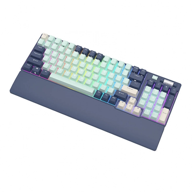 Mechanikus billentyűzet royal kludge rk96 rgb barna kapcsoló